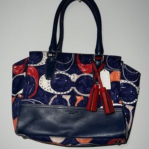 Coach Blue Multi Purse